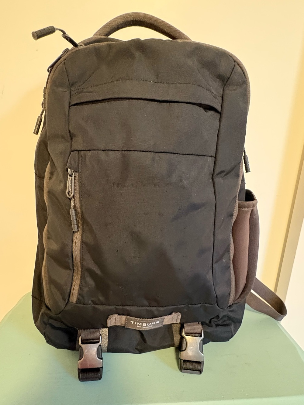 Timbuk2 “Authority” laptop backpack deluxe in eco black, good condition